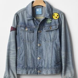 GapKids x ED Customizable Denim Jacket (SIZE XL)